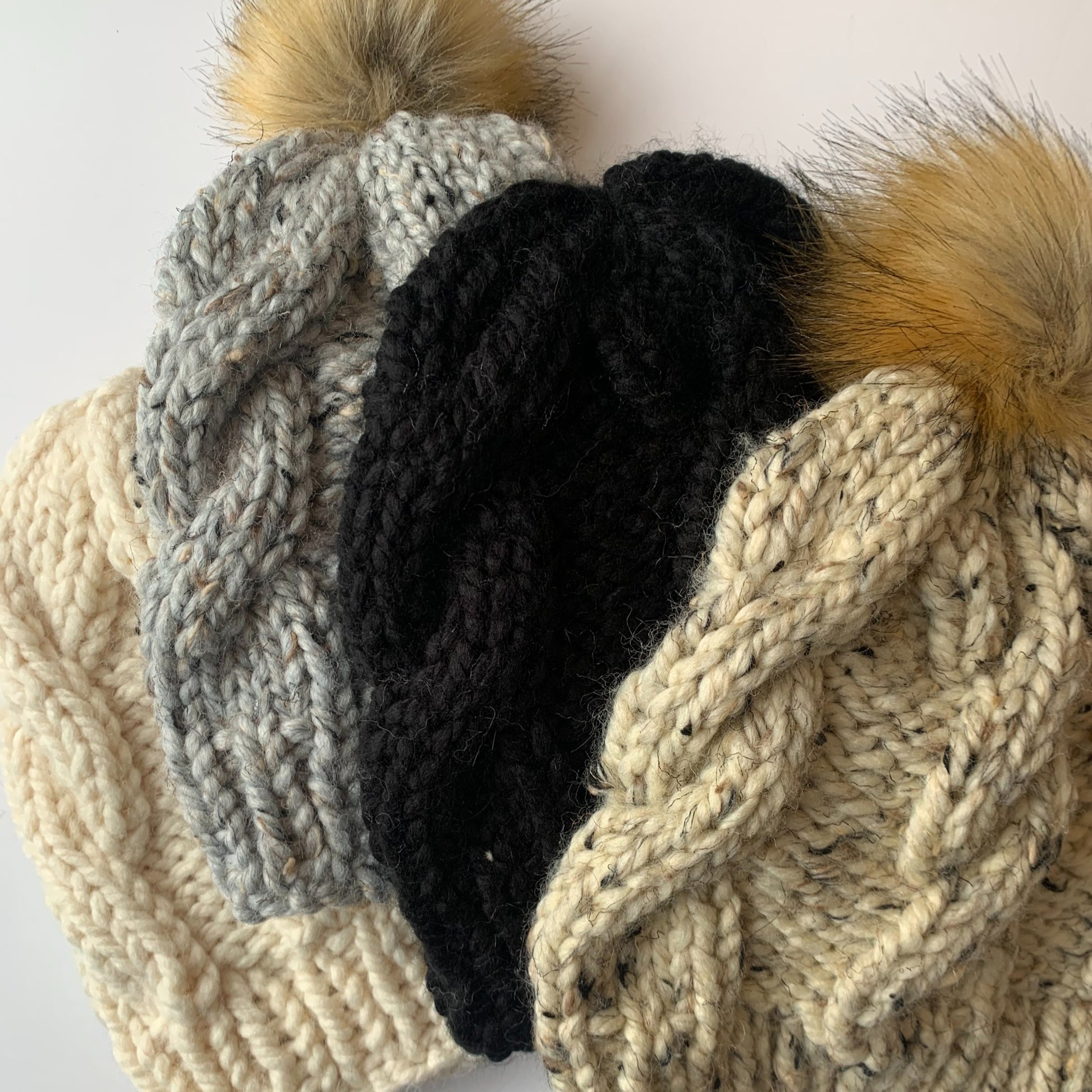 Cable Knit Winter Hat image 1