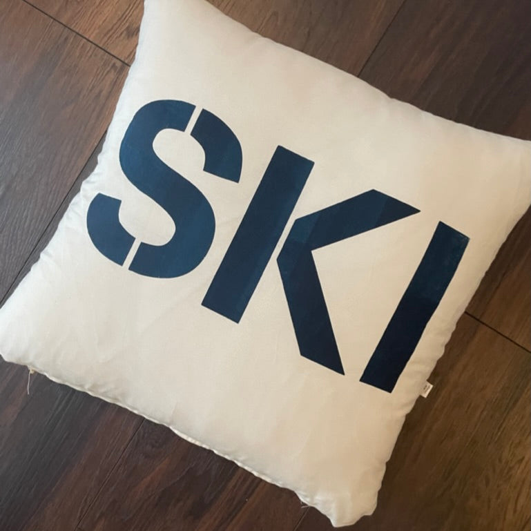 Ski Bum Pillow