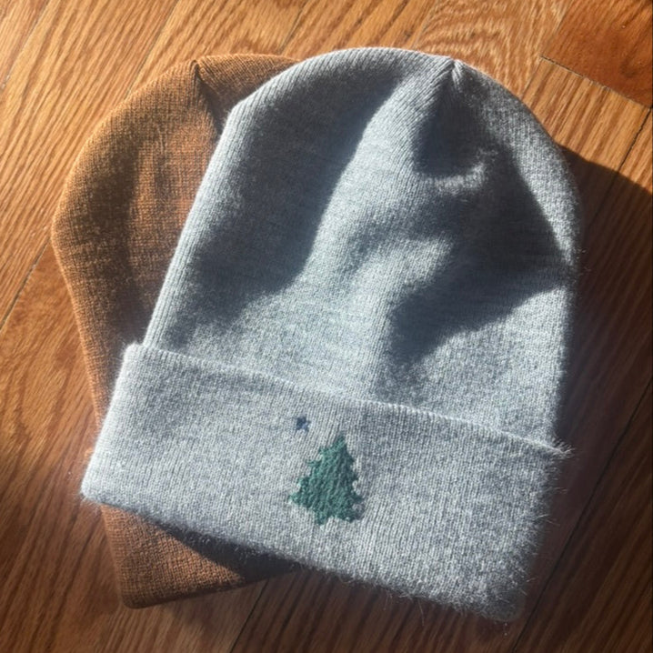 Embroidered Maine State Flag Beanie