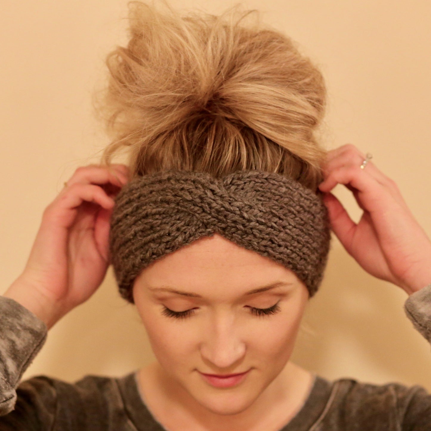 Criss Cross Knit Headband